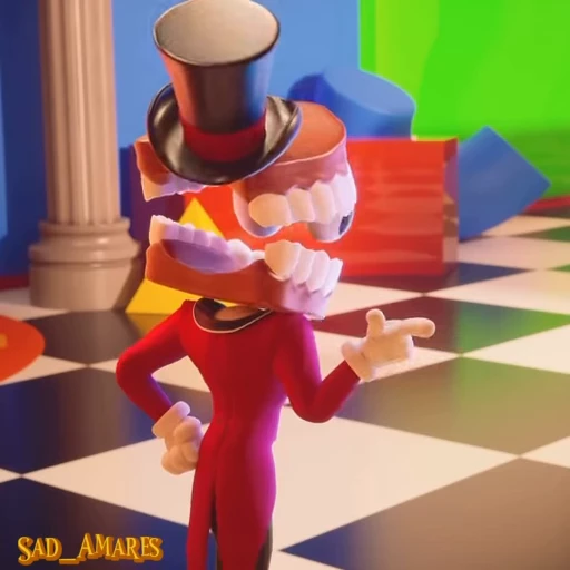 🌟 Стикер «The Amazing Digiral Circus» для Telegram