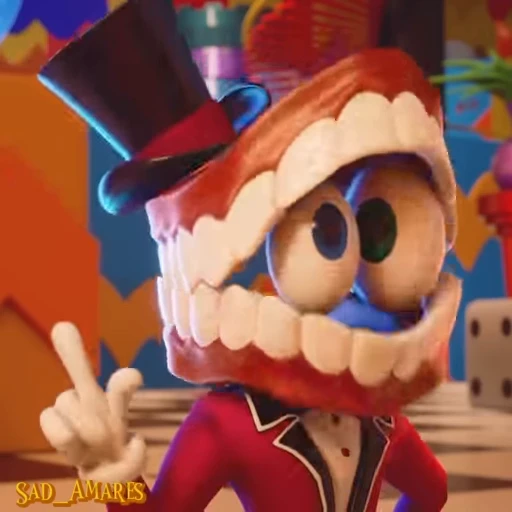 🌟 Стикер «The Amazing Digiral Circus» для Telegram