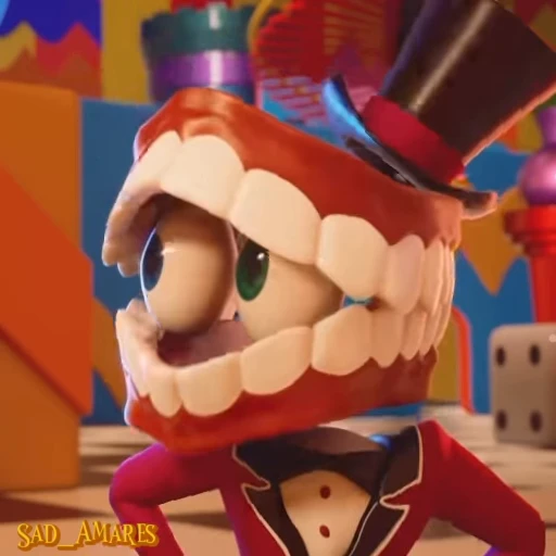 🌟 Стикер «The Amazing Digiral Circus» для Telegram