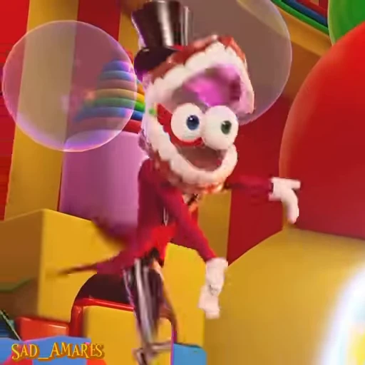 🌟 Стикер «The Amazing Digiral Circus» для Telegram