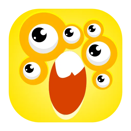 😲 Эмодзи «Монстр FACE» для Telegram