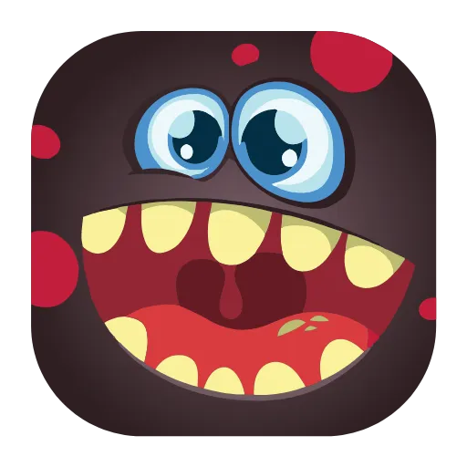 😁 Эмодзи «Монстр FACE» для Telegram