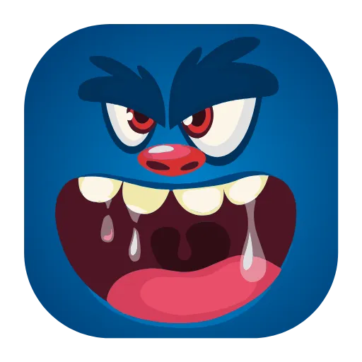 😈 Эмодзи «Монстр FACE» для Telegram