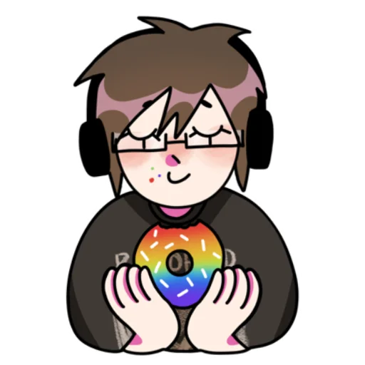 🍩 Стикер «милки вей» для Telegram