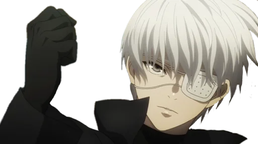Стикер 5 Ken Kaneki Tokyo Ghoul Re