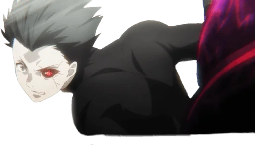 Стикер 25 Ken Kaneki Tokyo Ghoul Re