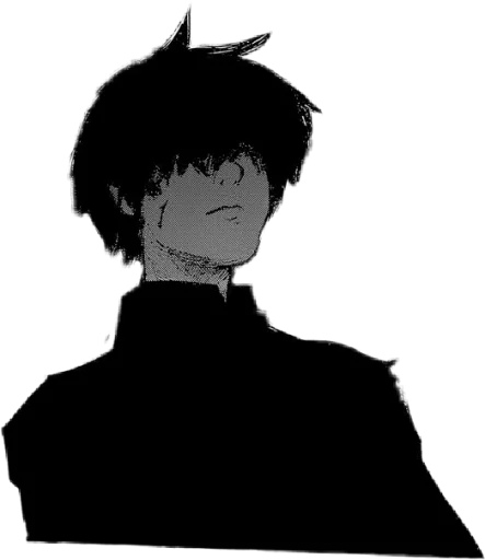 Стикер 33 Ken Kaneki Tokyo Ghoul Re