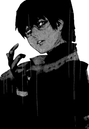 Стикер 37 Ken Kaneki Tokyo Ghoul Re