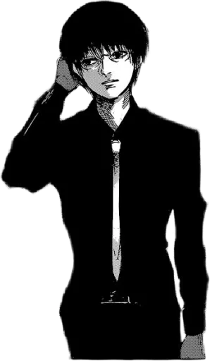 Стикер 42 Ken Kaneki Tokyo Ghoul Re