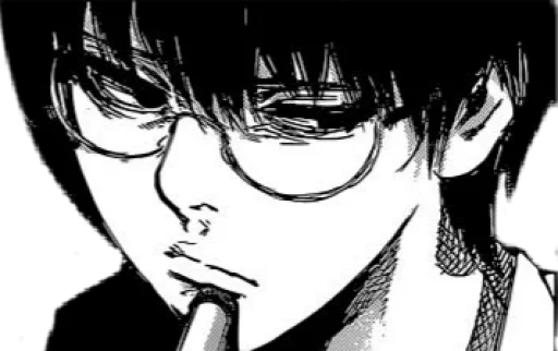 Стикер 44 Ken Kaneki Tokyo Ghoul Re