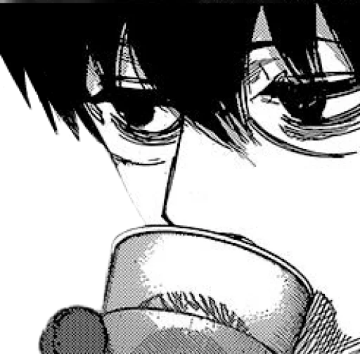 Стикер 47 Ken Kaneki Tokyo Ghoul Re