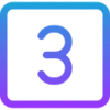 3️⃣ Эмодзи «KeyBoard - английские буквы, в виде клавиш клавиатуры» для Telegram