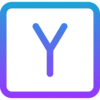🔤 Эмодзи «KeyBoard - английские буквы, в виде клавиш клавиатуры» для Telegram