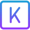 🔤 Эмодзи «KeyBoard - английские буквы, в виде клавиш клавиатуры» для Telegram