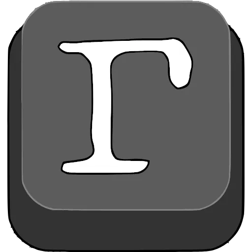 〰️ Эмодзи «Буквы-клавиши в двух цветах» для Telegram