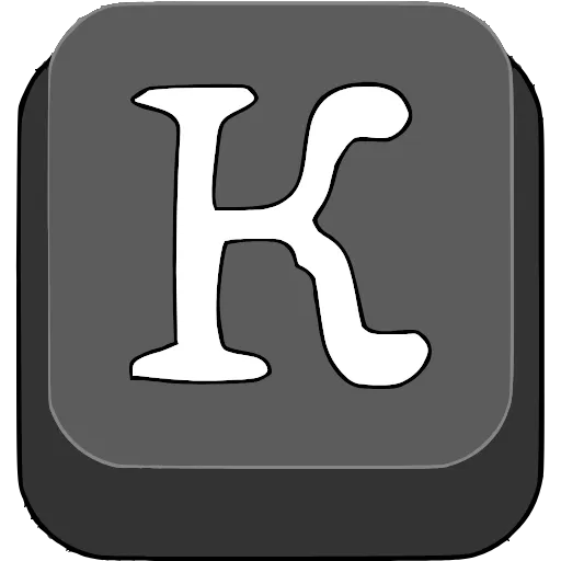 〰️ Эмодзи «Буквы-клавиши в двух цветах» для Telegram