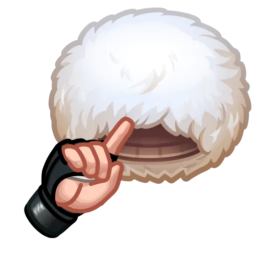Стикер 9 Khabib's Papakha