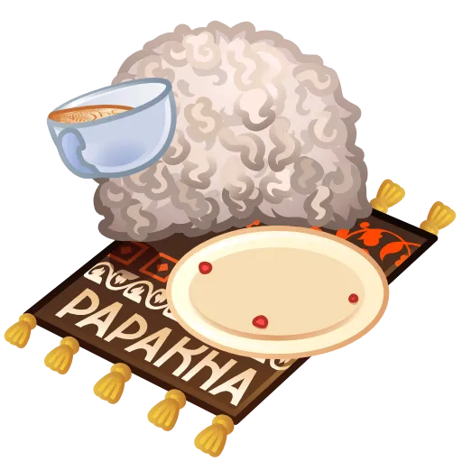 Стикер 38 Khabib's Papakha