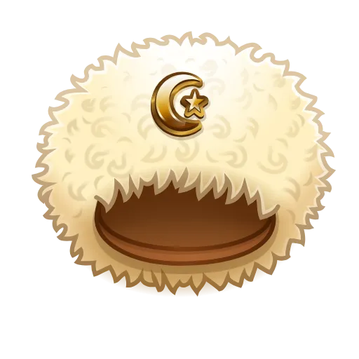 Стикер 57 Khabib's Papakha