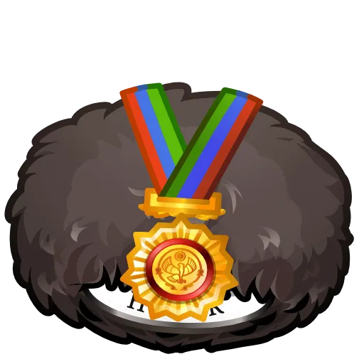 Стикер 46 Khabib's Papakha