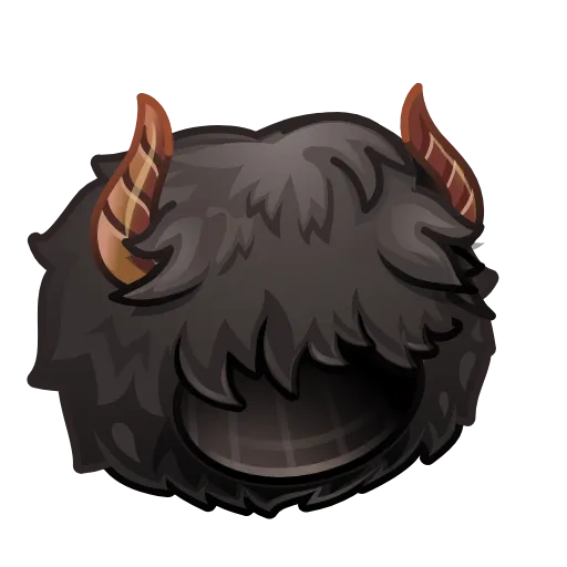 Стикер 40 Khabib's Papakha