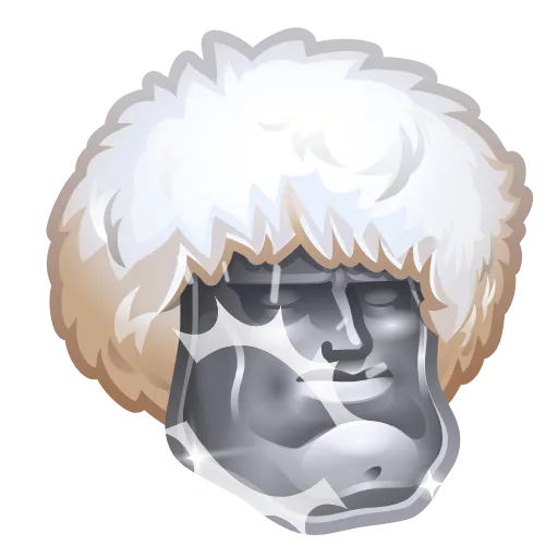 Стикер 15 Khabib's Papakha