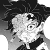 Стикер 55 Kimetsu no Yaiba - клинок рассекающий демонов
