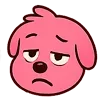 Стикер 18 Kind Pink Dogs