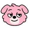 Стикер 27 Kind Pink Dogs