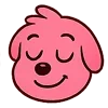 Стикер 17 Kind Pink Dogs