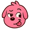 Стикер 11 Kind Pink Dogs