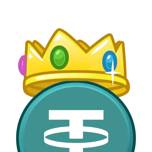 Стикер 19 👑 Анимированный набор эмоджи с логотипами брэндов в короне
