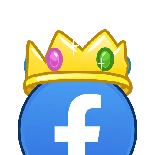 Стикер 20 👑 Анимированный набор эмоджи с логотипами брэндов в короне