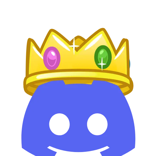 Стикер 7 👑 Анимированный набор эмоджи с логотипами брэндов в короне