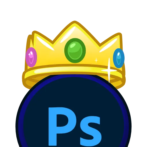 Стикер 5 👑 Анимированный набор эмоджи с логотипами брэндов в короне