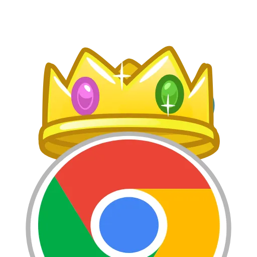 Стикер 28 👑 Анимированный набор эмоджи с логотипами брэндов в короне