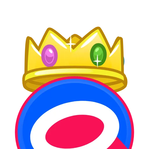 Стикер 34 👑 Анимированный набор эмоджи с логотипами брэндов в короне