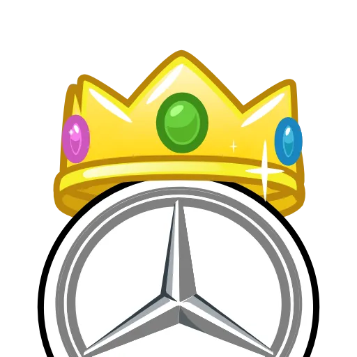 Стикер 41 👑 Анимированный набор эмоджи с логотипами брэндов в короне