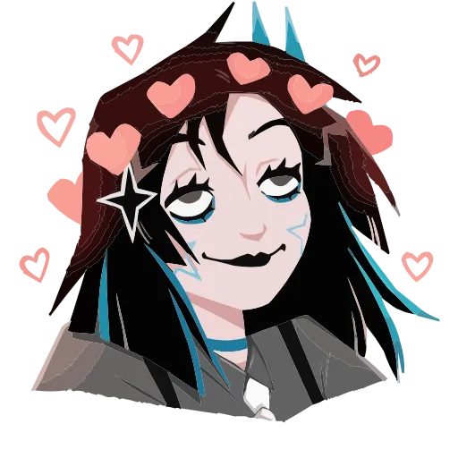 🥰 Эмодзи «Кира Хоши» для Telegram
