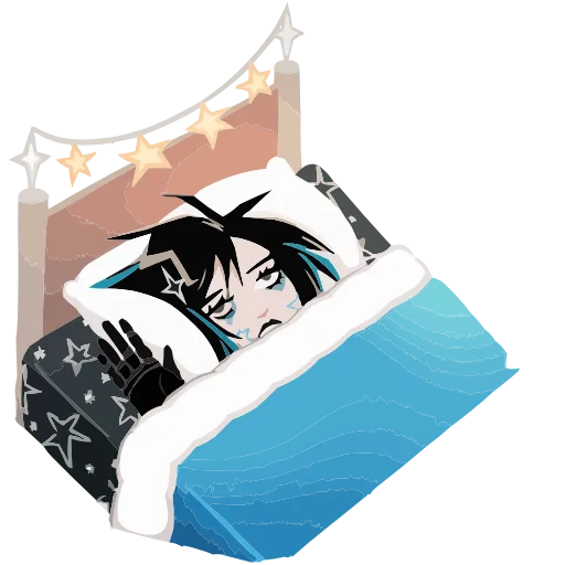 😞 Эмодзи «Кира Хоши» для Telegram