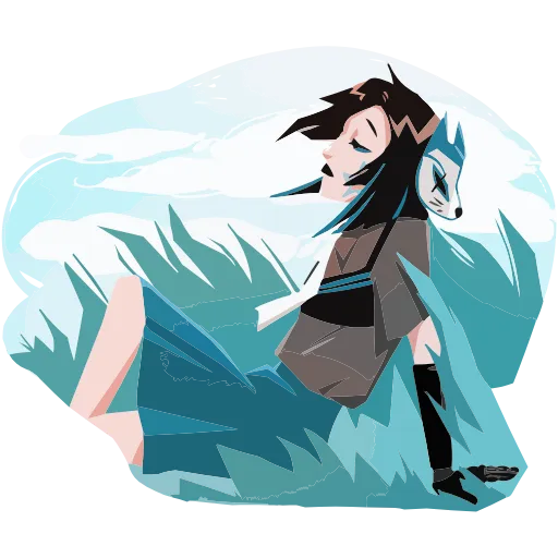 😔 Эмодзи «Кира Хоши» для Telegram