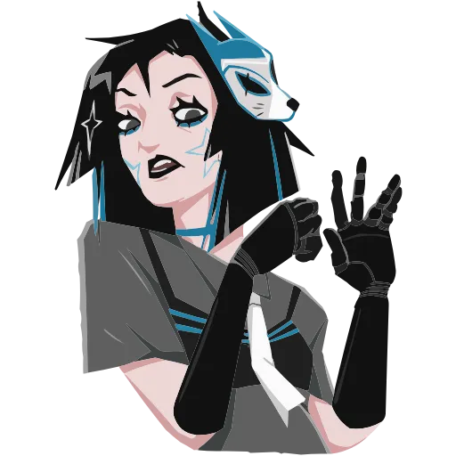 🙅‍♀️ Эмодзи «Кира Хоши» для Telegram