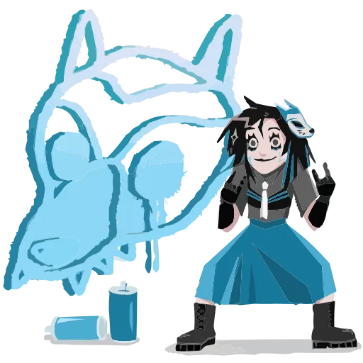 👩‍🎨 Эмодзи «Кира Хоши» для Telegram