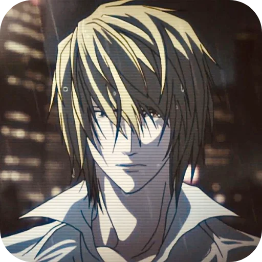 ❤ Стикер «Лайт Ягами K» для Telegram