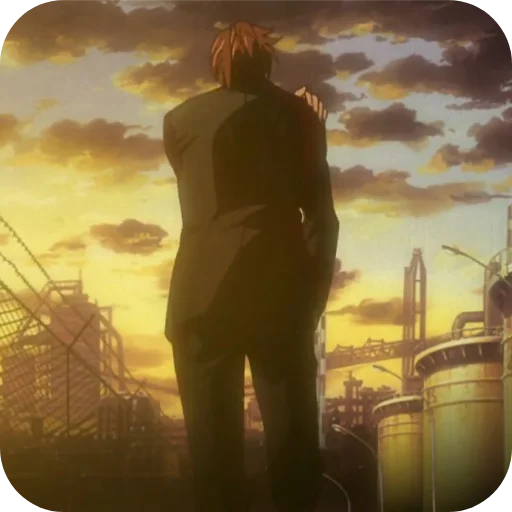 🌌 Стикер «Лайт Ягами K» для Telegram