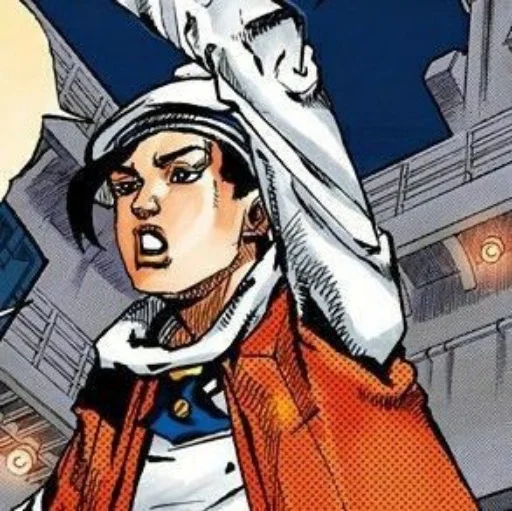 🧨 Стикер «Yoshikage Kira Йошикаге Кира» для Telegram