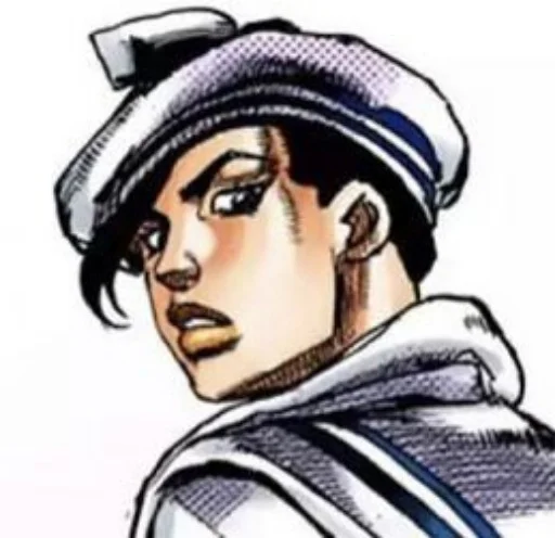 🧨 Стикер «Yoshikage Kira Йошикаге Кира» для Telegram
