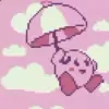 Стикер 17 🩷 Видео набор эмоджи по игре «Kirby»