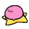 Стикер 56 🩷 Видео набор эмоджи по игре «Kirby»