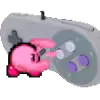 Стикер 44 🩷 Видео набор эмоджи по игре «Kirby»